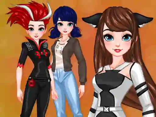 Dotted Girl New Era — free online game