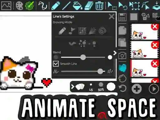 Animate Space — free online game