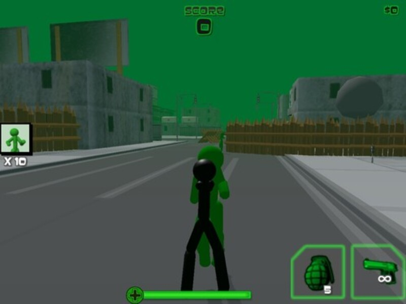 Stickman Zombie Shooting 3D