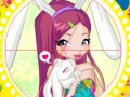 Winx bunny style: Round Puzzle 