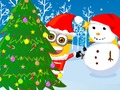 Minions Christmas Snowball Wars 