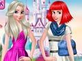 Princesses at Yard Sale 