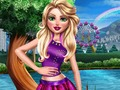 Fashion Girl Outdoor Activities 