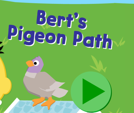 123 Sesame Street: Bert's Pigeon Path 