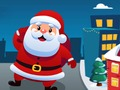 Santa's run through the city streets 