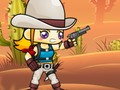 Cowgirl Shoot Zombies 