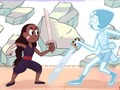 Dancing with a sword 
