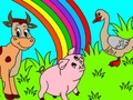 Coloring Farm Pets 