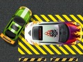 Colorful car park 