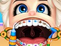 Baby Elsa Wears A Brace 