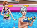 Family Pool Time 
