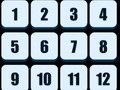 Numbers: sliding puzzle 