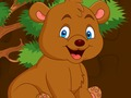 Children's bear mosaic 