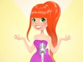 Girl dressing up 