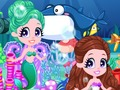 Artistic design of the mermaid world 