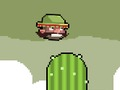 Flying big mustache 