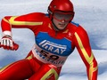 Ski simulator slalom 