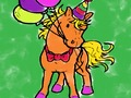 Horse coloring book 
