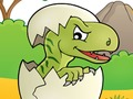 Dino Coloring Game 