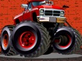 Crazy Monster Trucks Puzzle 