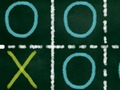 Tic Tac Toe blackboard 