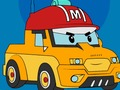 Robocar Poli Coloring Book 