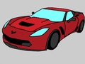 American Cars: Coloring Book 