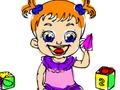 Back To School: Baby Doll Coloring 