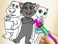 Kitty Coloring Book 
