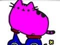 Back To School: Cute Cats Coloring 