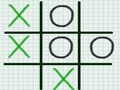 Tic Tac Toe Paper Note 