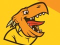 Dinosaur Warrior Coloring 