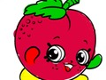 Back To School: Apple Coloring Book 