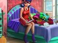 Dotted Girl: Highschool room 
