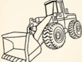 Construction Trucks Coloring 