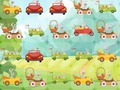Bunnies Driving Cars Match 3 