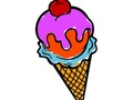 Online Ice Cream Coloring 