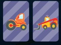 Big Trucks and Cars Memory 