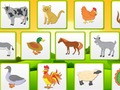 Farm Animals Kids Learning  Memory 