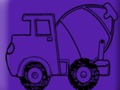 Trucks Coloring Book 