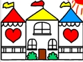 Back To School Coloring Book DOLLHOUSE 