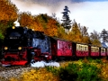 Old Trains Jigsaw 