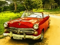Cuban Vintage Cars Jigsaw 