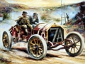 Painting Vintage Cars Jigsaw Puzzle 2 