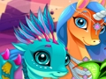 Cute Unicorns And Dragons Puzzle 