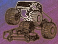 Monster Trucks Coloring 