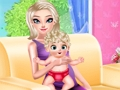Princess Elsa Baby Born 