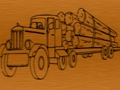 Logging Trucks Coloring 