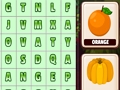 Word Search Fruits 