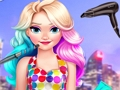 Eliza's Neon Hairstyle 